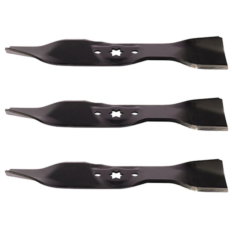 Qty 3: Mulching Mower Blade Fits Cub Cadet Replaces 742-04124
