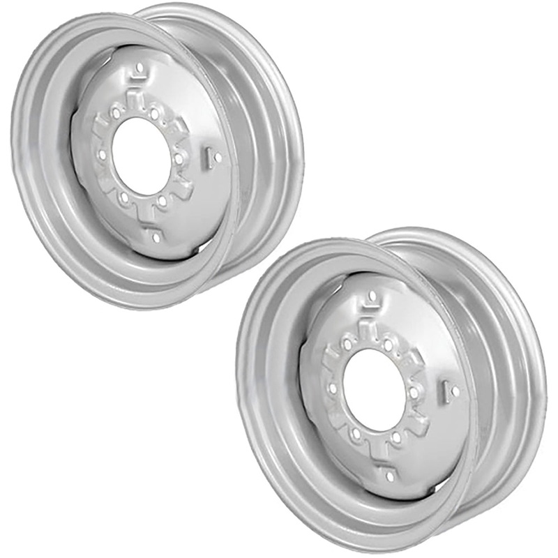 Qty 2: Front Wheel Rim Fits Ford/New Holland Replaces 311466R91