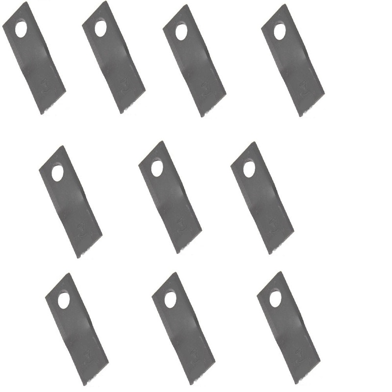 Qty 10: Disc Mower Blade Fits John Deere Replaces PMLBL0082