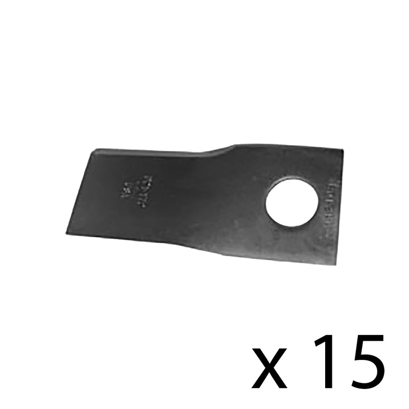 Qty 15: Disc Mower Blade Fits Krause Replaces 1398880