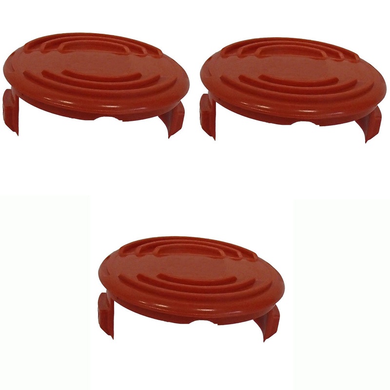 Qty 3: Spool Cap Fits Black and Decker Replaces 5104183-03