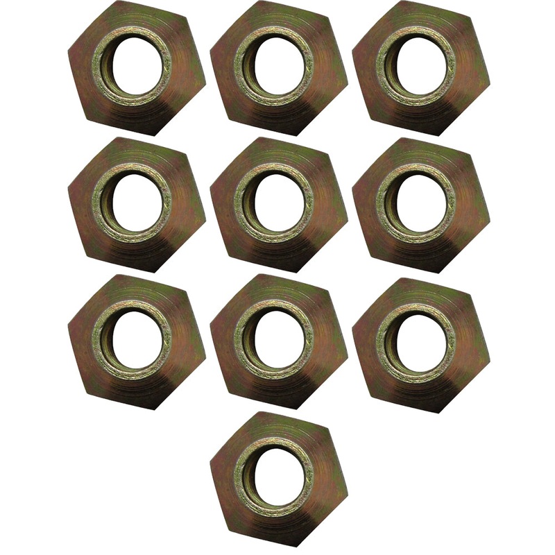 Qty 10: Wheel Nuts Fits Massey Ferguson Replaces 195489M1