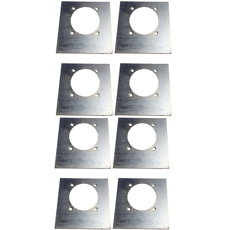 Qty 8: Recessed D-Ring Mounting Plate Fits Universal Products Replaces DRP5MP