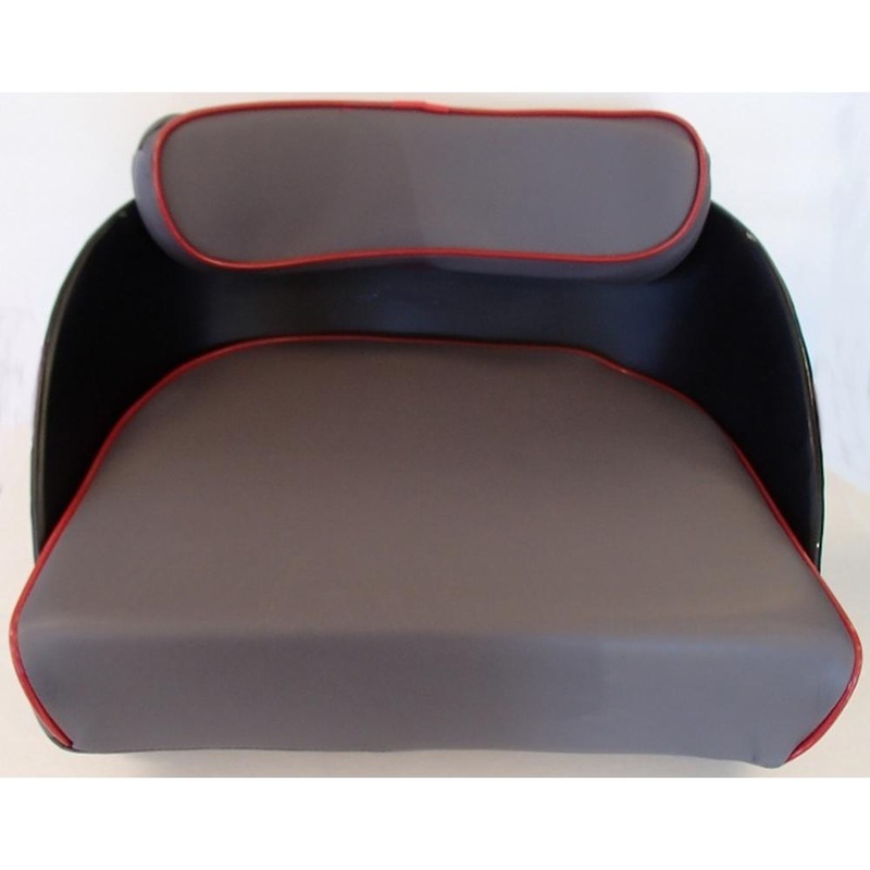Bucket Seat & 2-piece Cushion Set Fits Massey Ferguson Replaces 181313M93