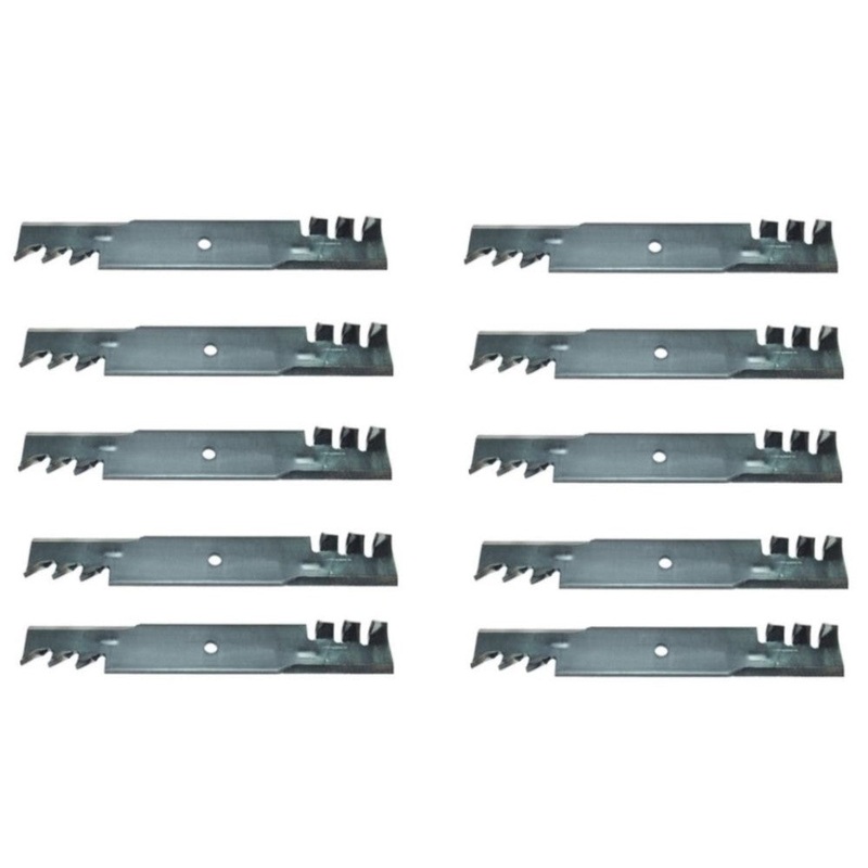 Qty 10: Heavy Duty Toothed Mulching Blade Fits Bad Boy Replaces 038-5000-00