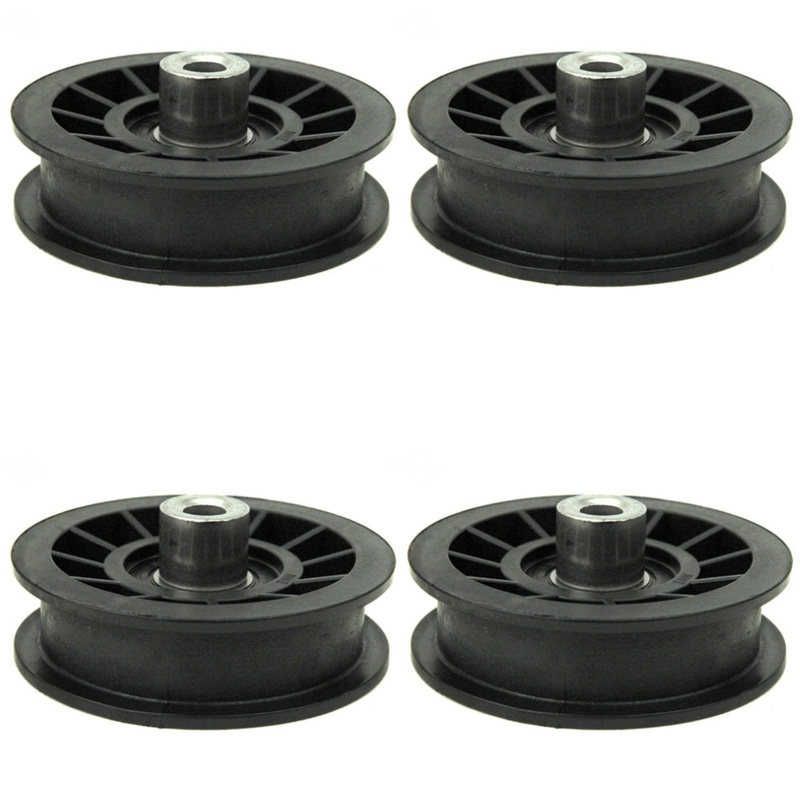 Qty 4: Flat Idler Pulley Fits Snapper Replaces 705080