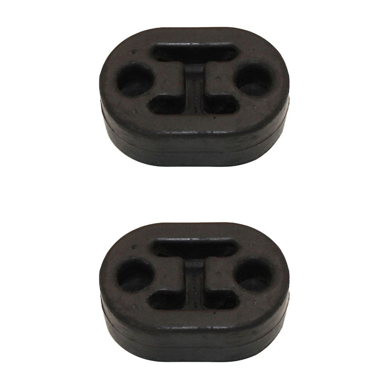 Qty 2: Rubber Exhaust Insulator Fits Universal Products Replaces 100400
