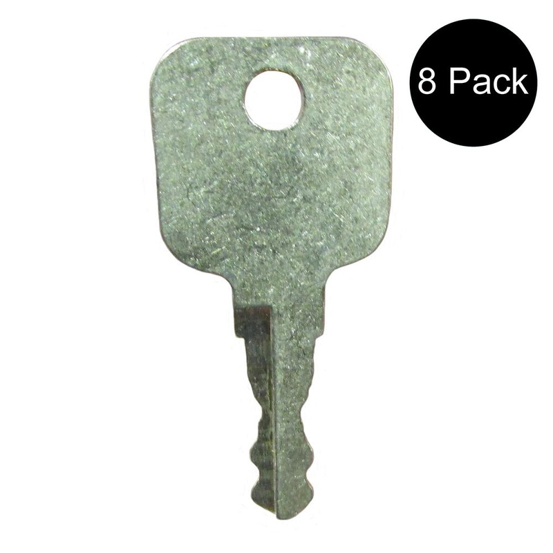 Qty 8: Key(s) Fits Caterpillar Replaces 14607
