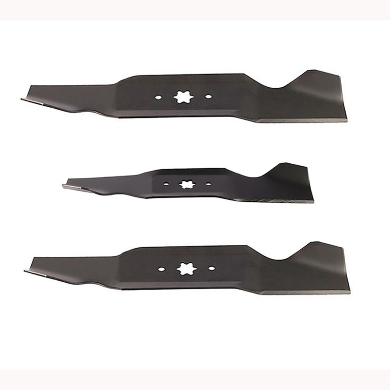 3 Pc Standard Mower Blade Set Fits MTD Replaces 490-110-M113