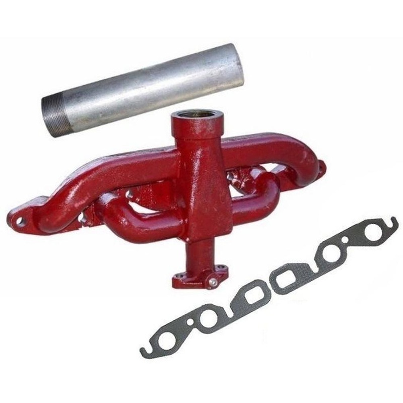 Manifold, Pipe & Gasket Set Fits Case/International Harvester Replaces 251175R1