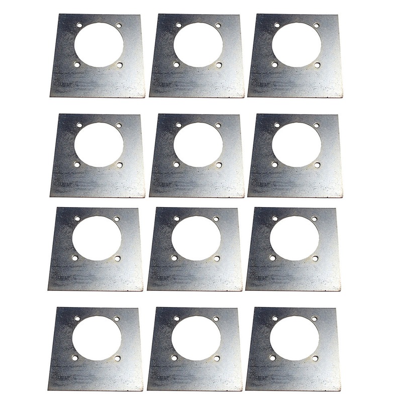 Qty 12: Recessed D-Ring Mounting Plate Fits Universal Products Replaces DRP5MP