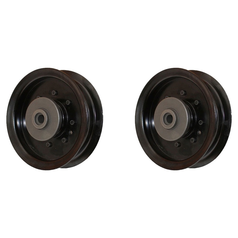 Qty 2: Flat Idler Pulley Fits Poulan Replaces LAO78-0008_x2