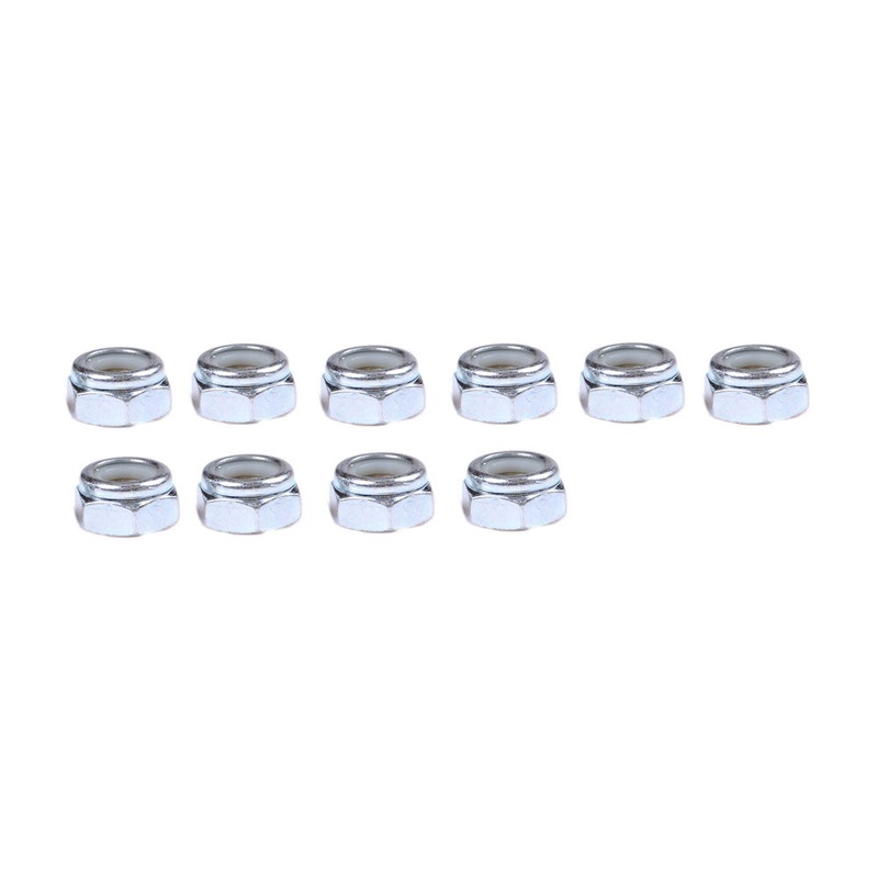 Qty 10: Hexagonal Lock Nut - M8 Fits John Deere Replaces 14M7166