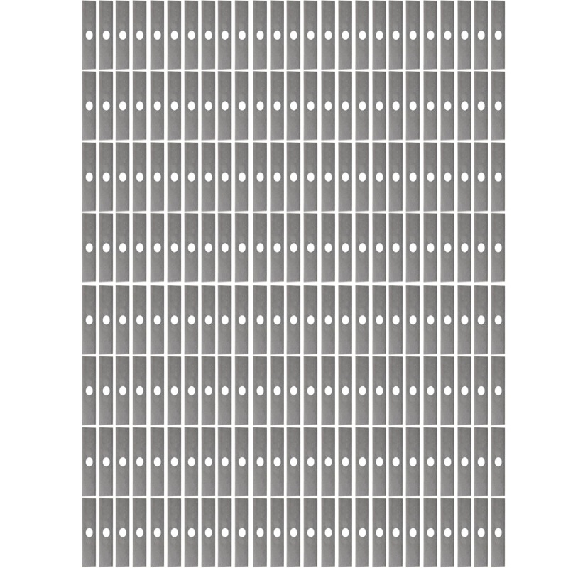 Qty 200: Edger Blade Fits Green Machine Replaces 237001-NotHeatTreated