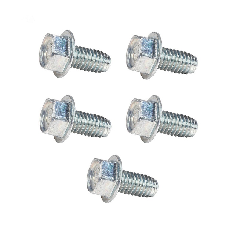 Qty 5: Self-Tapping Screw Hex Head 3/8"-16 x 3/4" Fits AYP Replaces 17000612