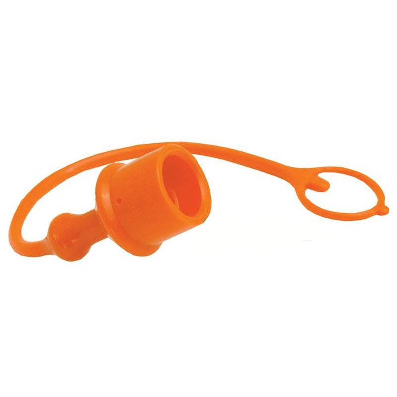 S.113092 Dust Cap 3/4'' Orange Fits Male Flat Face Coupling TF 2FI34