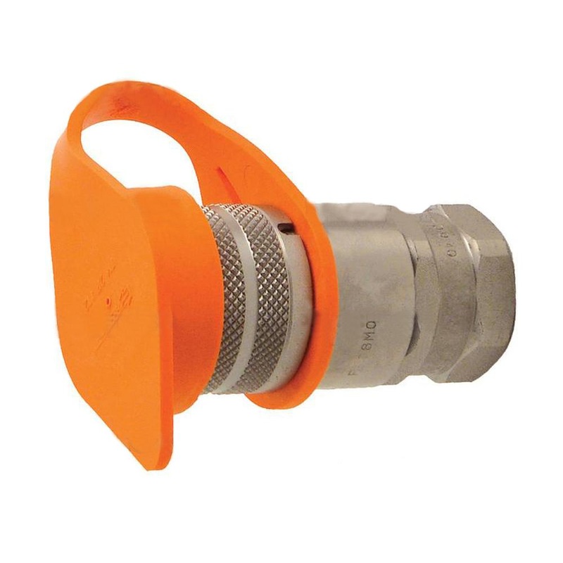 S.113093 Dust Cap 3/4''  Orange Fits Female Flat Face Coupling TM 2FI34