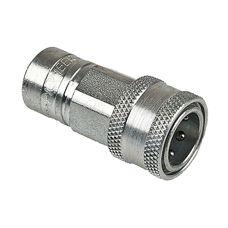 4050-2P Female hyd Coupler 1/4"-18 NPTF 1-1/16