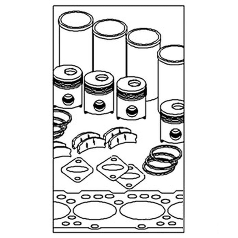 A-OK2.9D9-AI - Major Engine Overhaul Kit