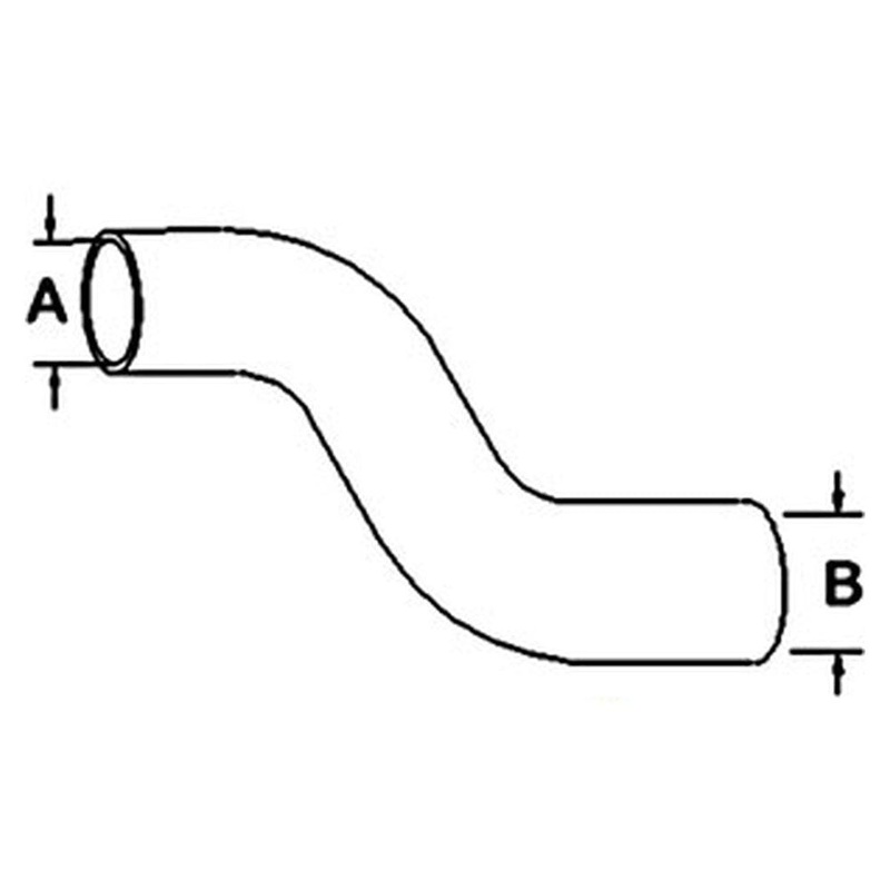 Lower Radiator Hose Fits Case/International Harvester Models