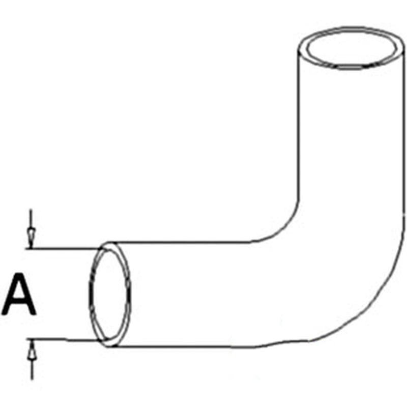 NEW G46361 Lower Radiator Hose Fits Case 430, 530, 570