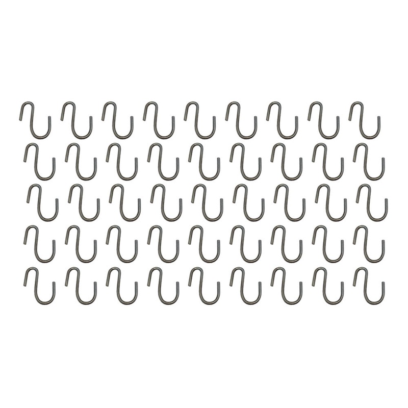 Qty 50: S-Hook Fits Universal Products Replaces 75 TSHK