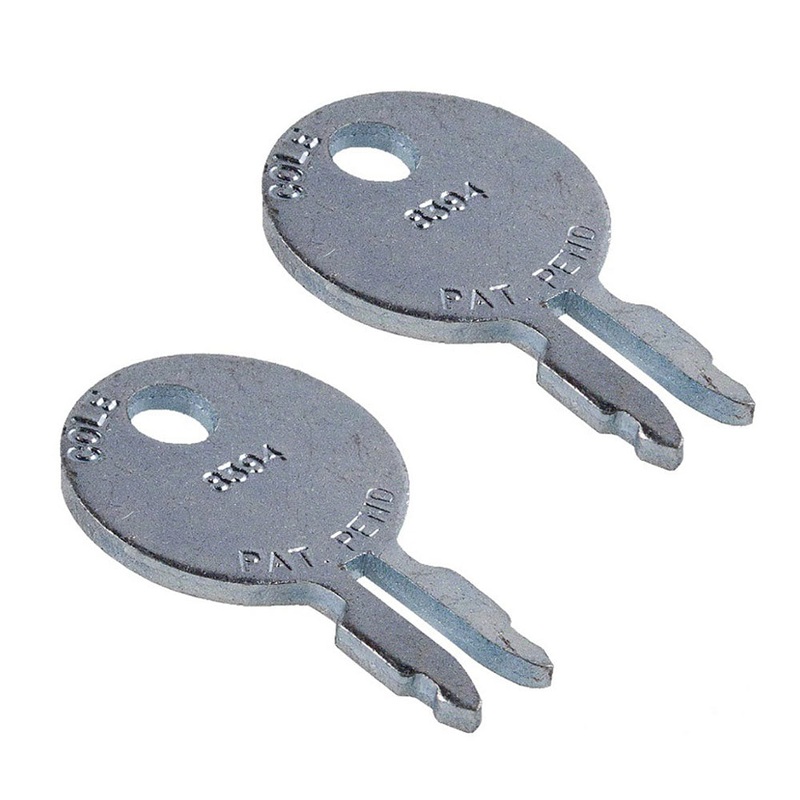Qty 2: Ignition Keys Fits John Deere Replaces A4700R