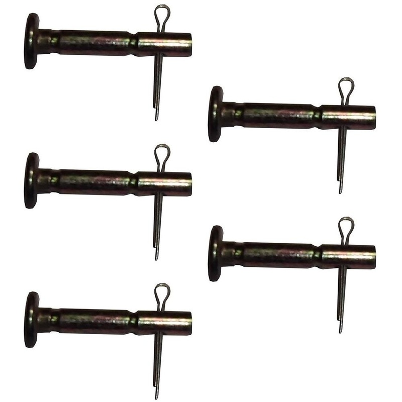 Qty 5: Shear Pin with Cotter Pin, 1-5/8" x 1/4" Fits MTD Replaces 714-04040