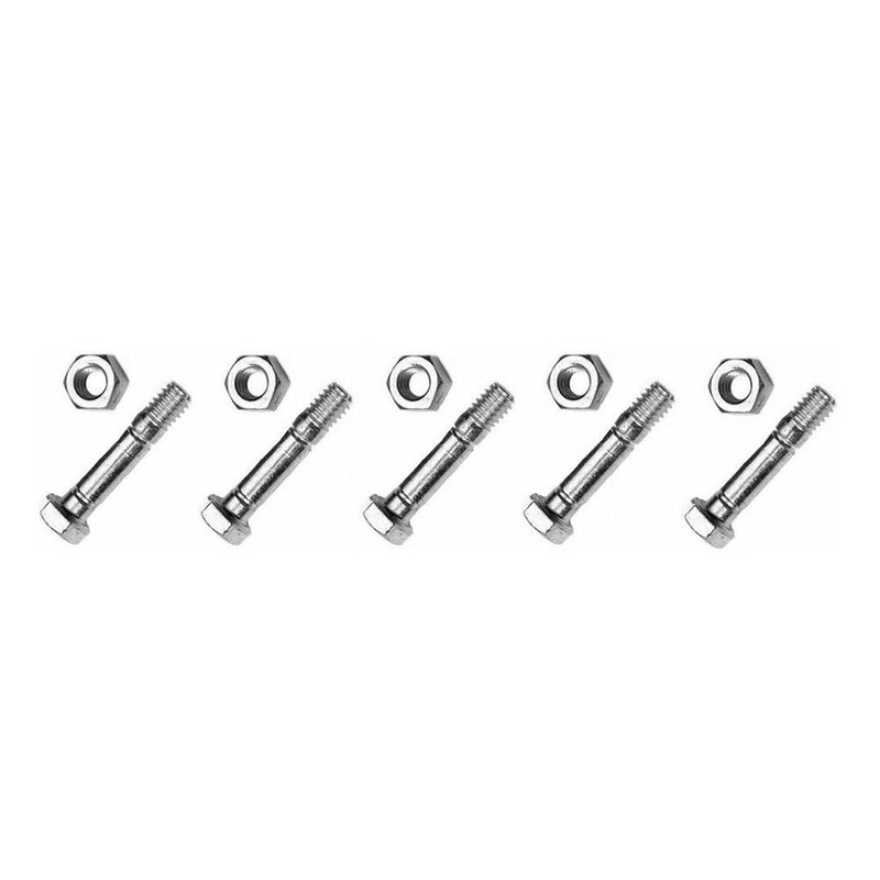 Qty 5: Shear Pin with Nut Fits MTD Replaces 710-0890
