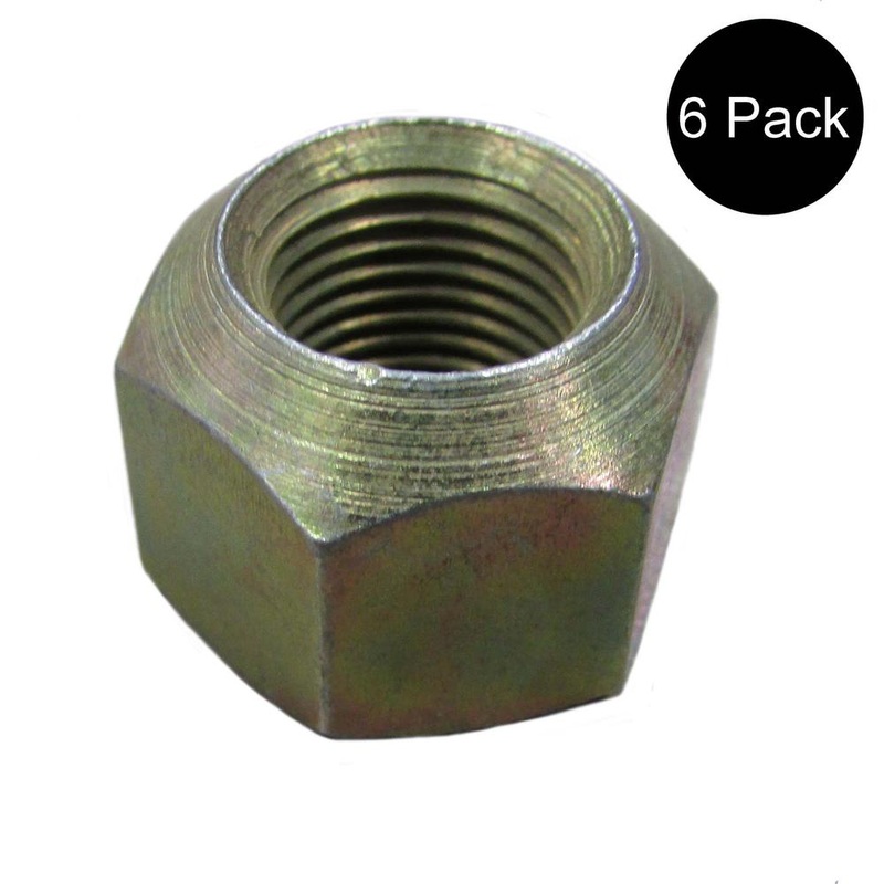 Qty 6: Wheel Nut Fits Case/International Harvester Replaces 1663