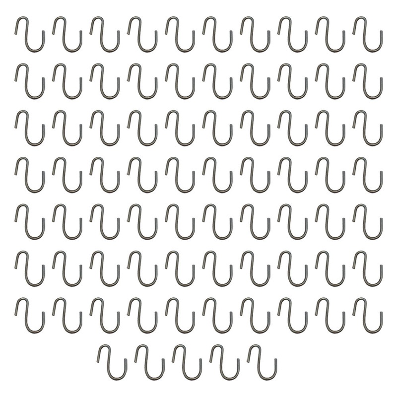 Qty 75: S-Hook Fits Universal Products Replaces 75 TSHK