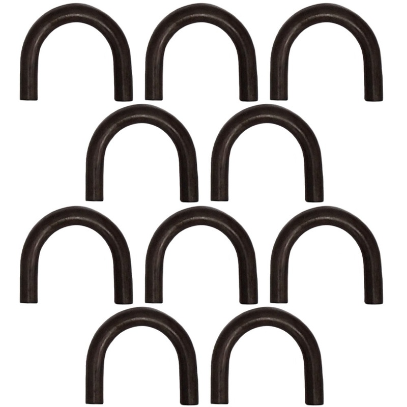 Qty 10: 1/2" Weld-On Loop Style D-Ring Fits Universal Products Replaces DRING