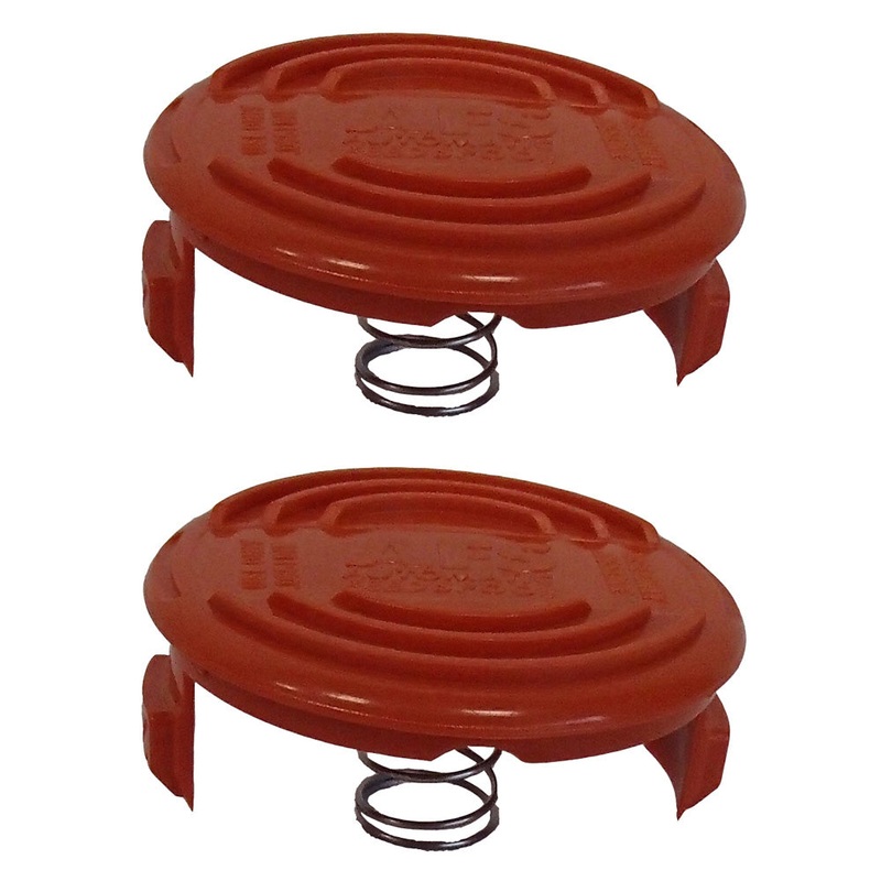 Qty 2: Spool Cap & Spring Fits Black and Decker Replaces 1223-0876