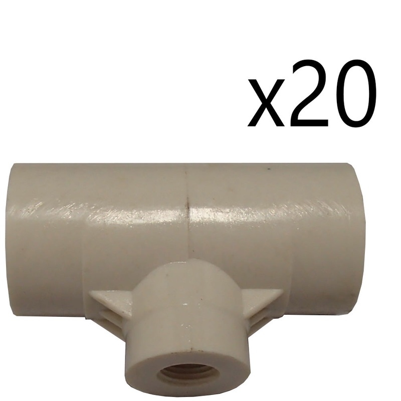 Qty 20: Water Drinker PVC Fitting Fits Universal Products Replaces 12F