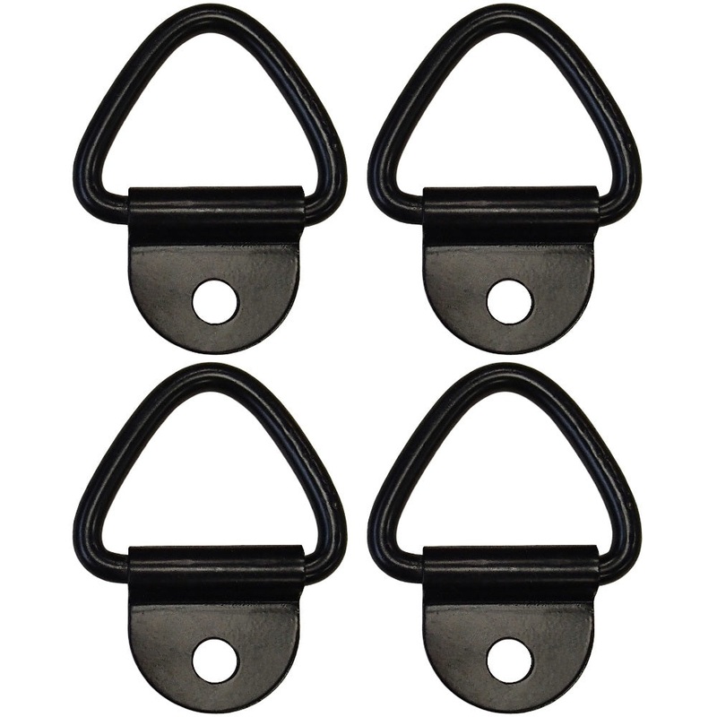 Qty 4: 1/4" Bolt On D-Ring Fits Universal Products Replaces 1000116