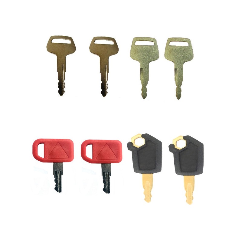 2 each Construction Key Set (8 Total) Fits Hitachi Replaces 4286465
