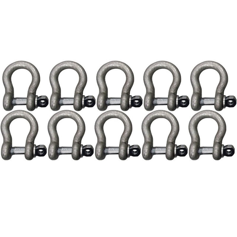 Qty 10: 3/4" Shackle Fits Universal Products Replaces 020418076299
