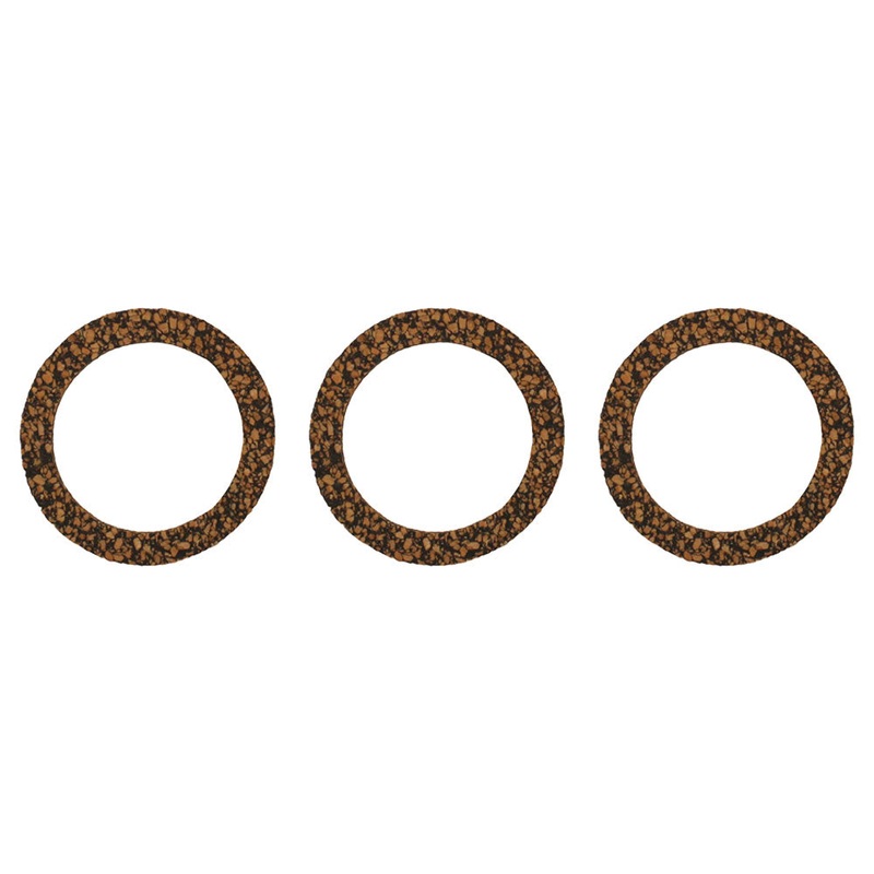 Qty 3: Sediment Bowl Gasket (Cork) Fits Massey Harris Replaces 180060M1_x3