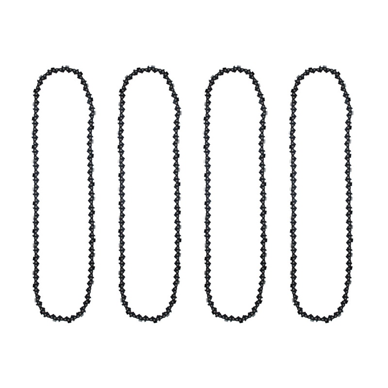 Qty 4: 20" Semi Chisel Chainsaw Chain Fits CARLTON Replaces K3C-081G