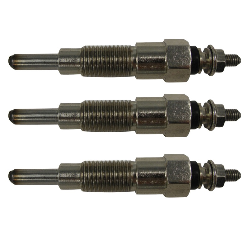 Qty 3: Glow Plug Fits Kubota Replaces 15521-65510