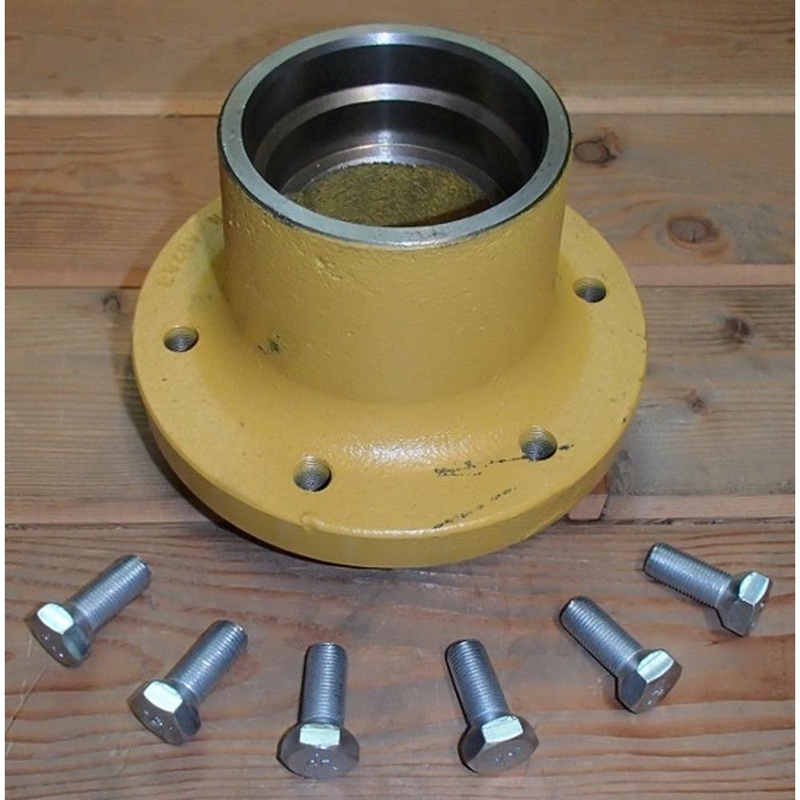 Front Wheel Hub with 6 Bolts Fits Massey Ferguson Replaces R48763W-BOLTS