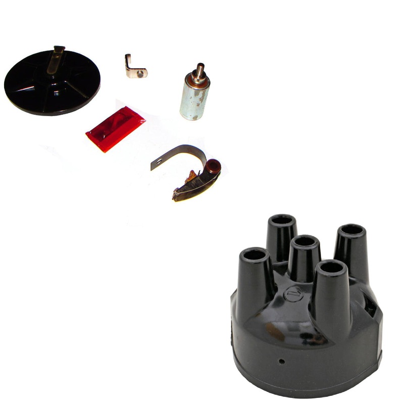 Ignition tune up kit with Cap Fits International Harvester Replaces 407017R91