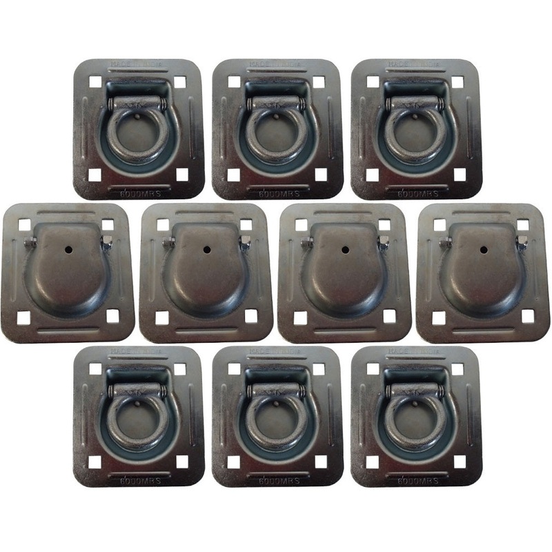 Qty 10: 1-1/2" Bolt-on Recessed D-Ring Fits Universal Products Replaces RDR5
