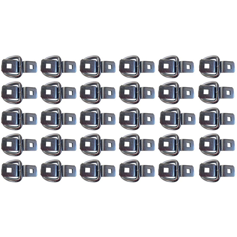 Qty 30: 3/8" Bolt-on D-Ring Fits Universal Products Replaces SR15