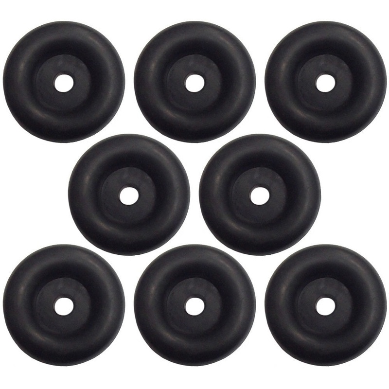 Qty 8: Rubber Door Bumper Fits Universal Products Replaces B1-RUBBERCAP