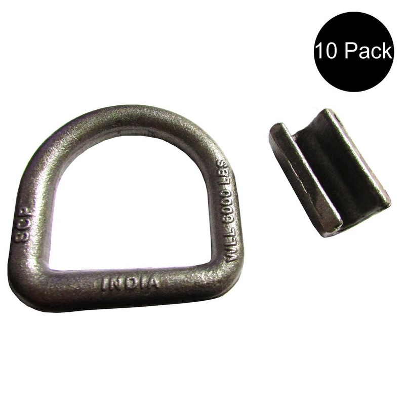 Qty 10: 5/8" Weld On D-Ring Fits Universal Products Replaces OTK20-0223_x10