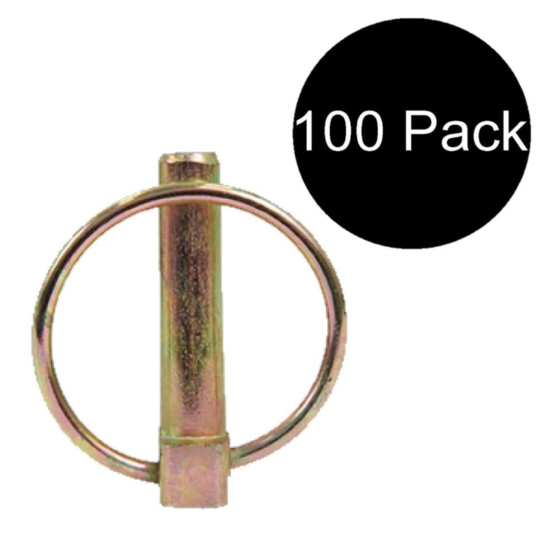 Qty 100: Lynch Pins (10 Packs of 10 Each) Fits Allis Chalmers Replaces 244066