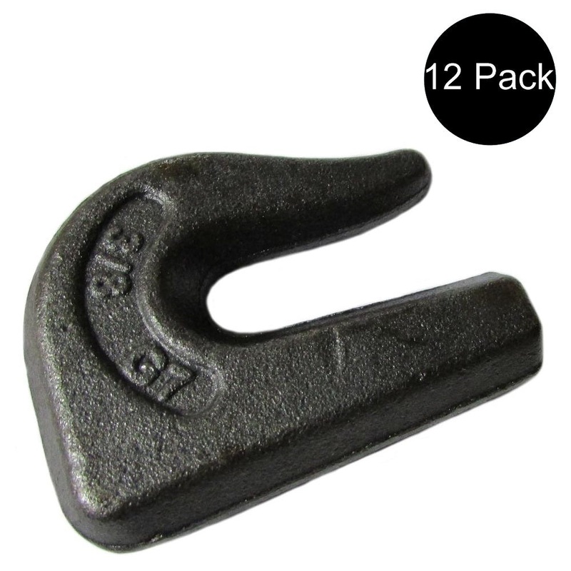 Qty 12: Weld On Grab Chain Hook Fits Universal Products Replaces 0900104