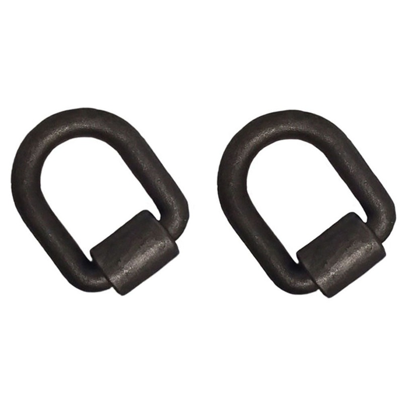 Qty 2: 1" Weld On D-Ring Fits Universal Products Replaces 8 DR100L
