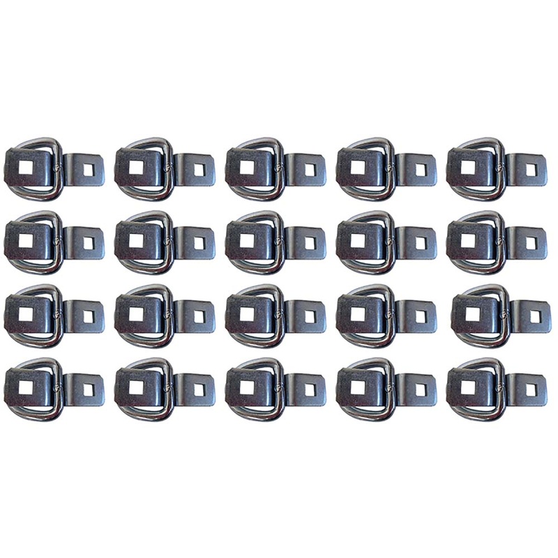 Qty 20: 3/8" Bolt-on D-Ring Fits Universal Products Replaces SR15